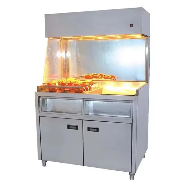 Pedestal Fries Display Warmer