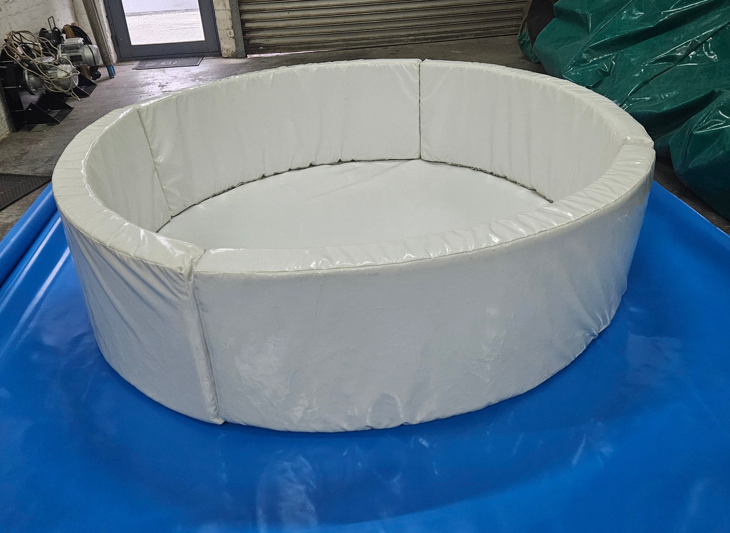 White Soft Play Round Ball Pond