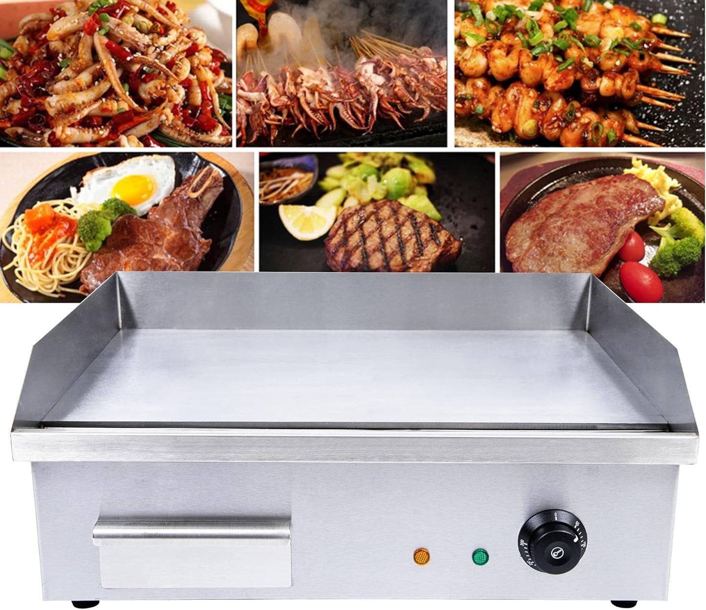 550MM Flat Plate Electric Griddle