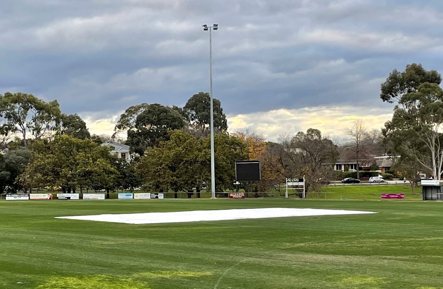 Flat Sheet Cricket Pitch Cover