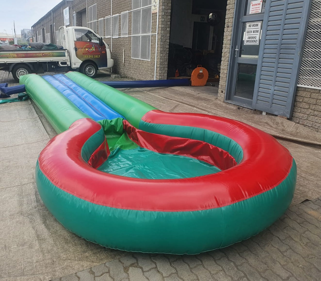 Water Slide with Lolli Pond / Inflatables for Sale South Africa ...