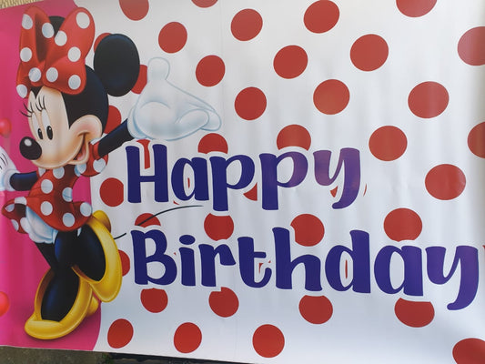 Minnie Mouse Banner