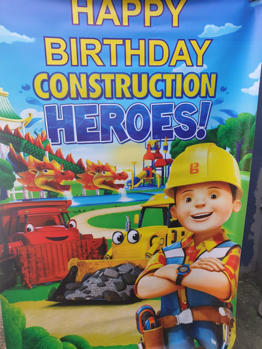 Construction Heroes Banner