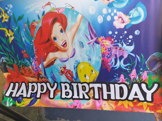 Little Mermaid Banner