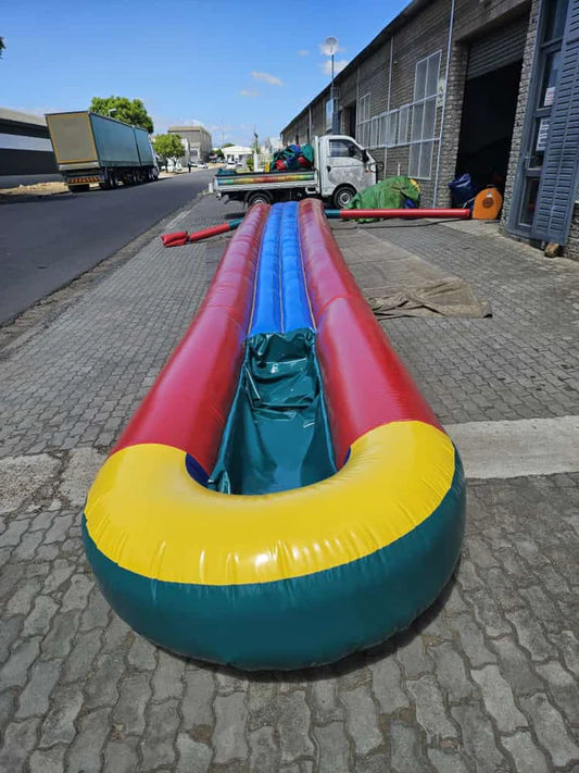 Water Slide with Normal Pond