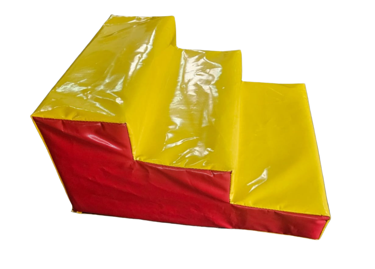 Soft Play 3-Tier Step