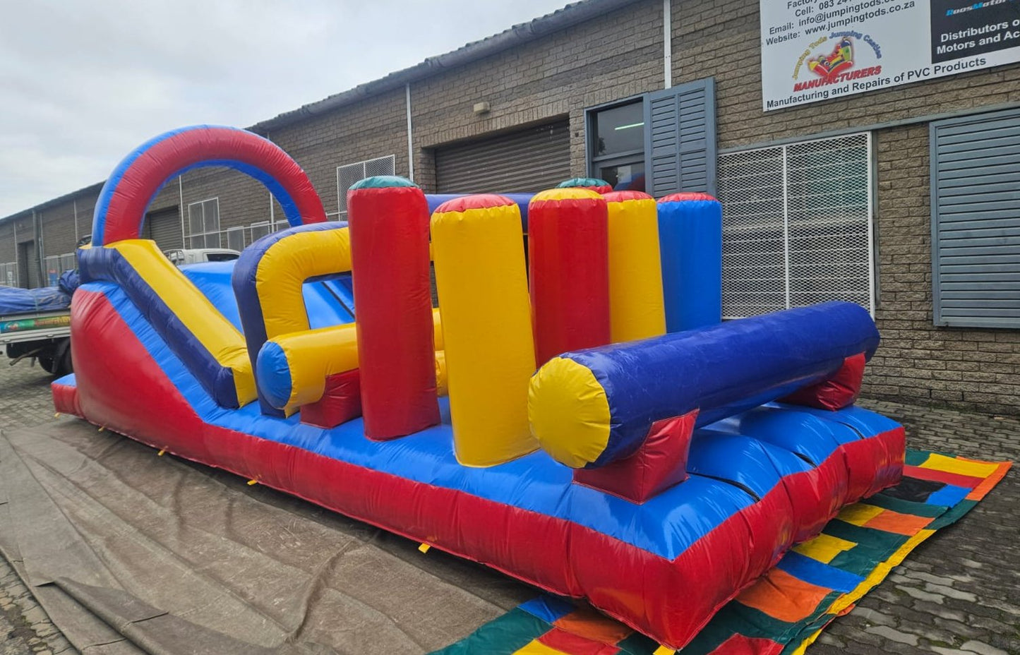 Inflatable Obstacle Track