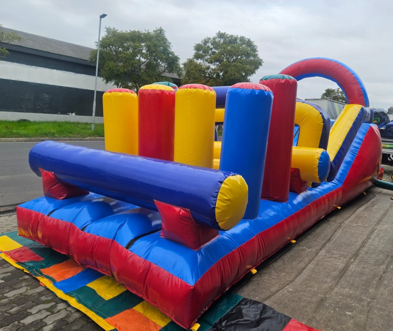 Inflatable Obstacle Track