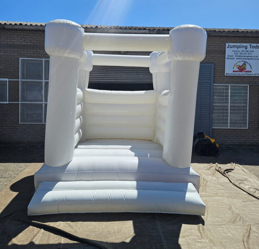 White Bouncy House Castle