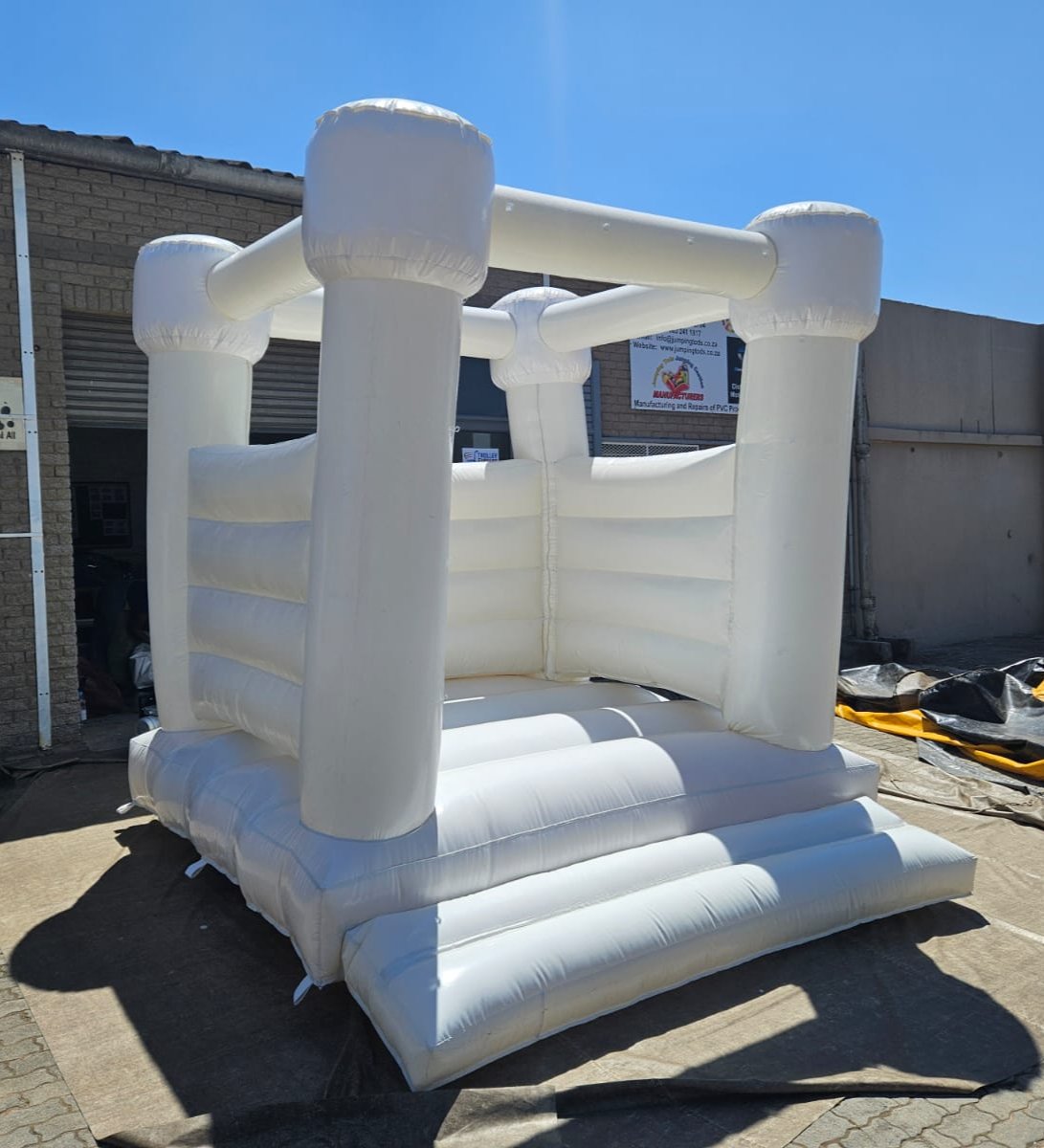 White Bouncy House Castle