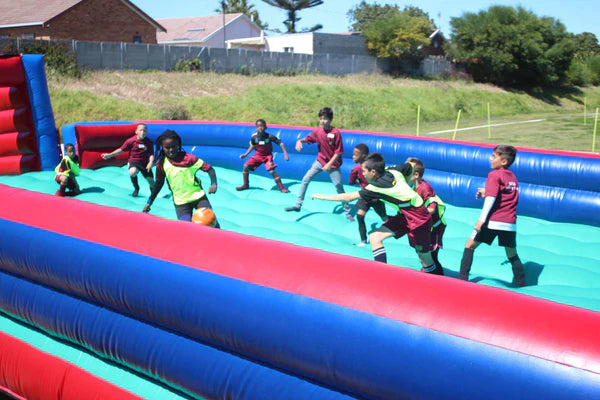 Inflatable Soccer Field with Bubble Floor