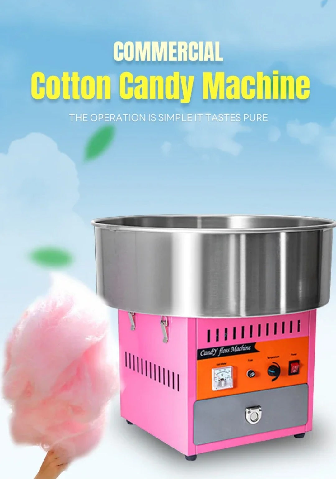 Candy Floss Machine 520MM