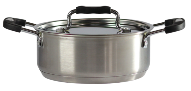 2 Litre Stainless Steel Pot