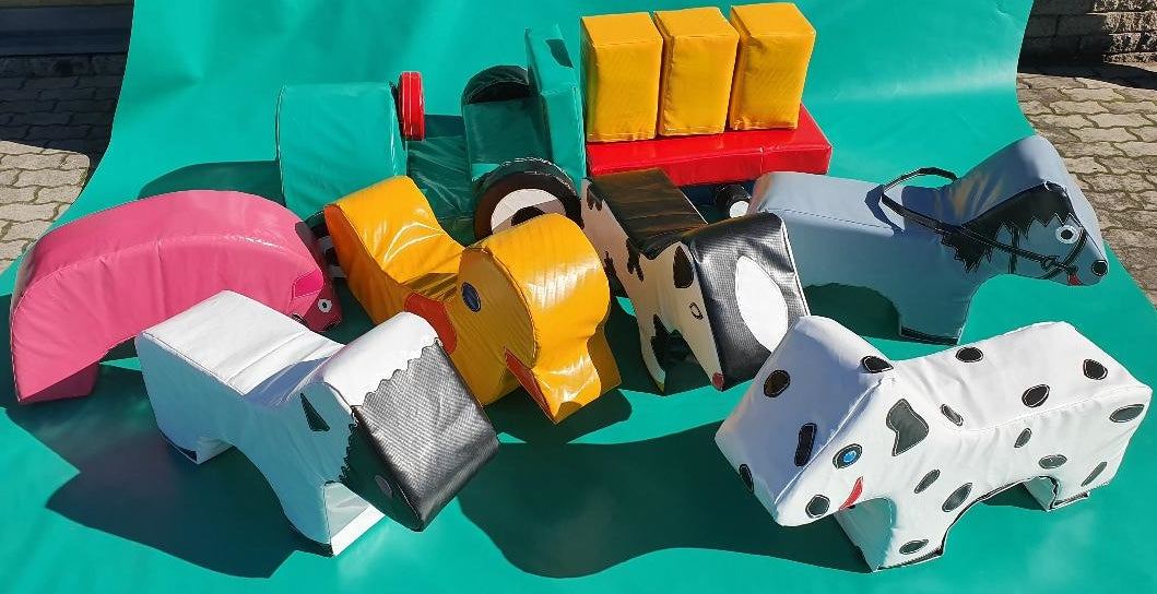 Soft Play Animal Farm Set