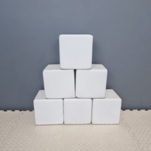 White Soft Play Building Blocks