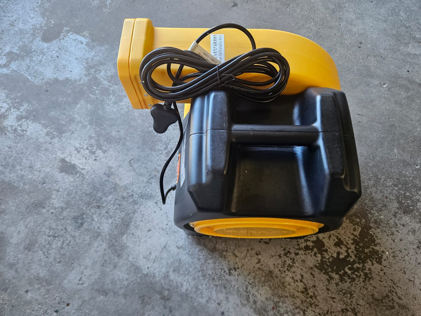 Heavy Duty Plastic Air Blower