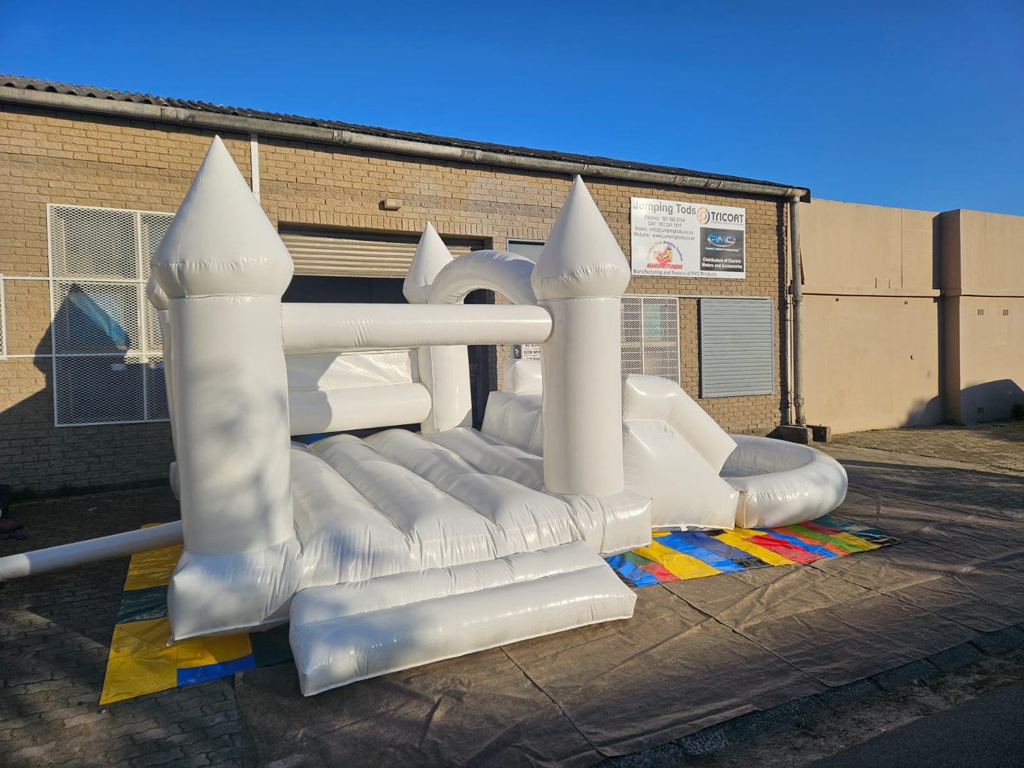 3-in-1 White Fairy Castle