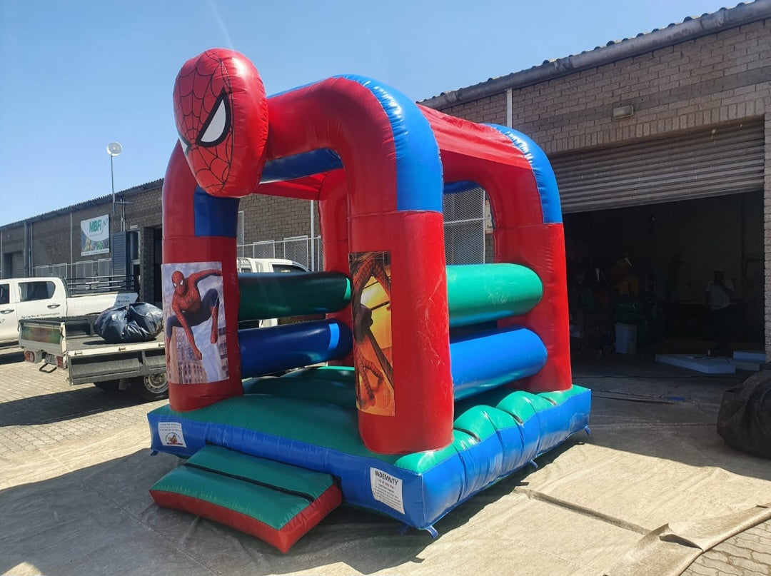 Spiderman Bouncer with Roof